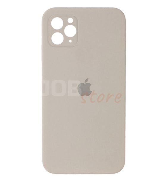 Чохол Silicone Case iPhone 11 Pro Rock Ash (Квадратний) 18758 фото