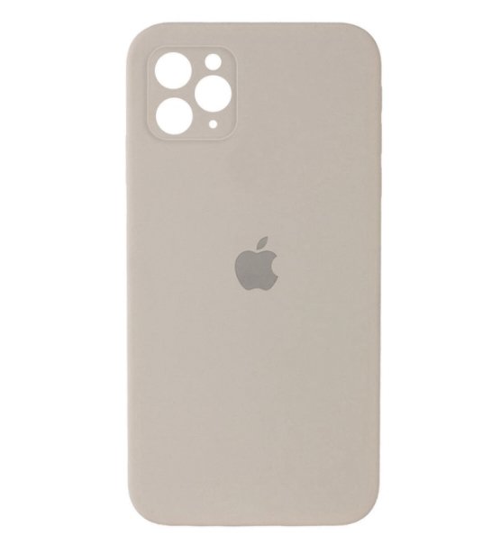 Чохол Silicone Case iPhone 11 Pro Rock Ash (Квадратний) 18758 фото
