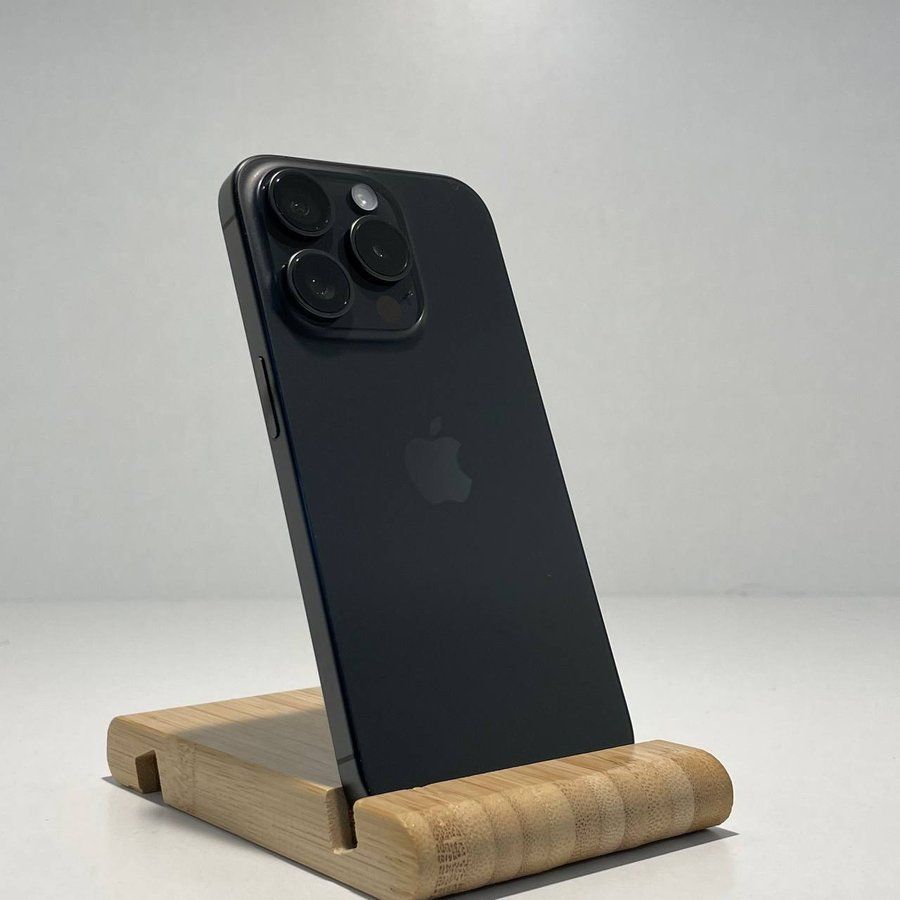 Б/У iPhone 15 Pro 128gb Black Titanium 62815 фото