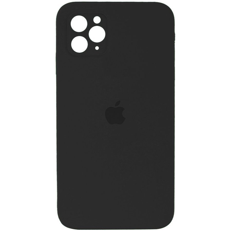 Чохол Silicone Case iPhone 11 Pro Max Dark Grey (Квадратний) 16368 фото