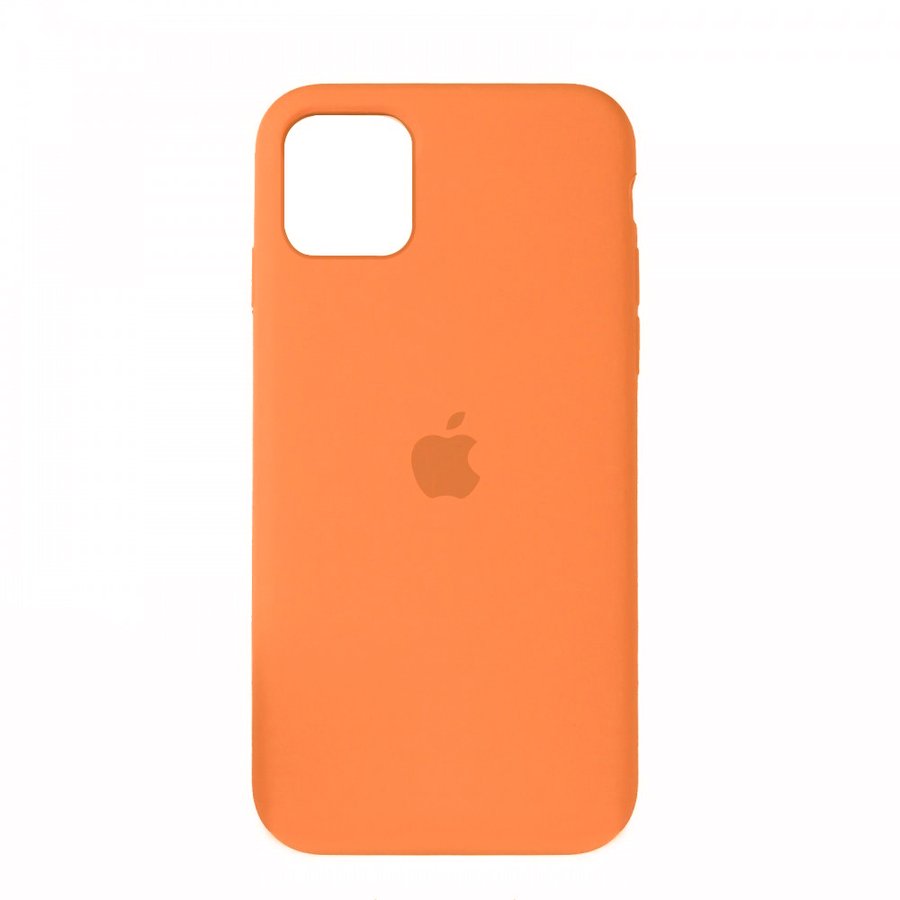 Чохол Silicone Case Full Cover iPhone 11 Pro Max (Apricot) 05561 фото