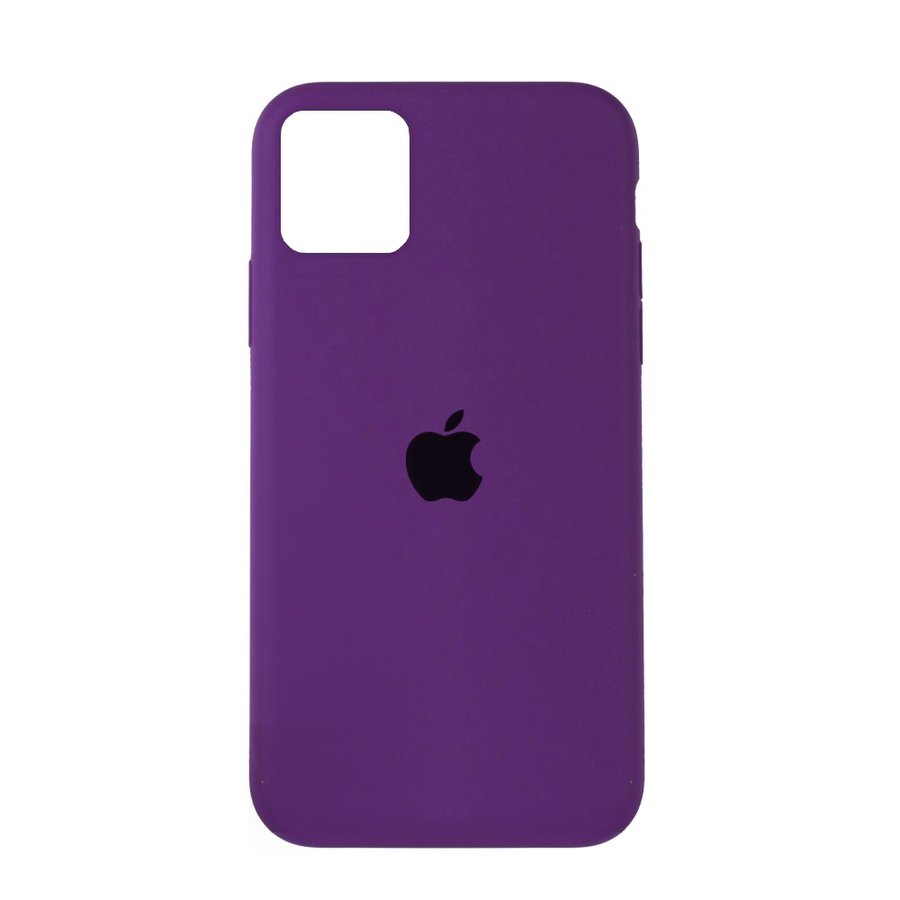 Чохол Silicone Case Full Cover iPhone 11 (Grape) 05480 фото