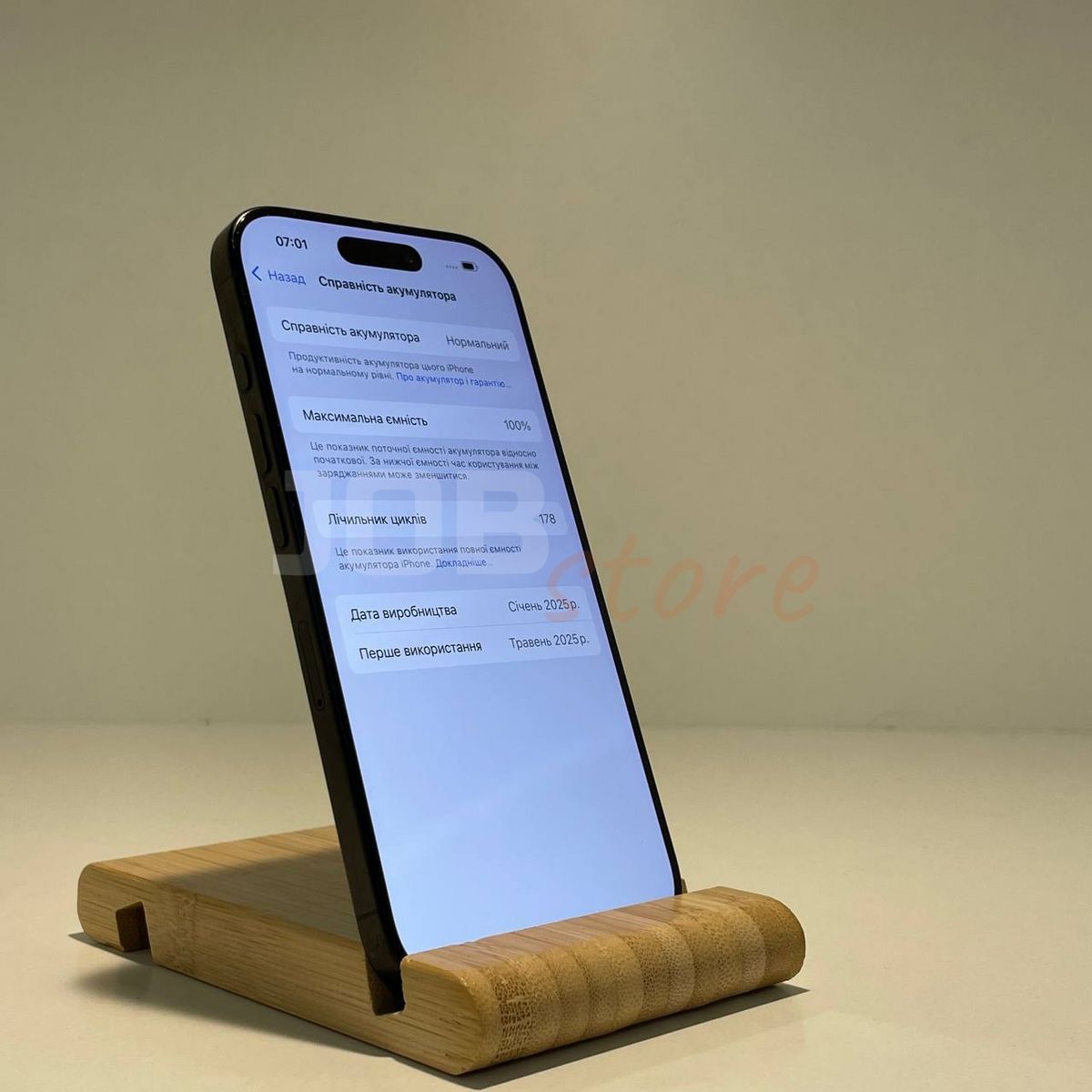 iPhone 16 Pro 256gb Black Titanium 95697 фото