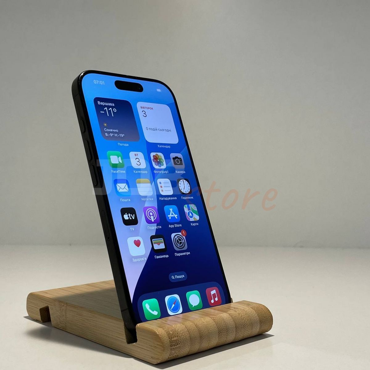 iPhone 16 Pro 256gb Black Titanium 95697 фото
