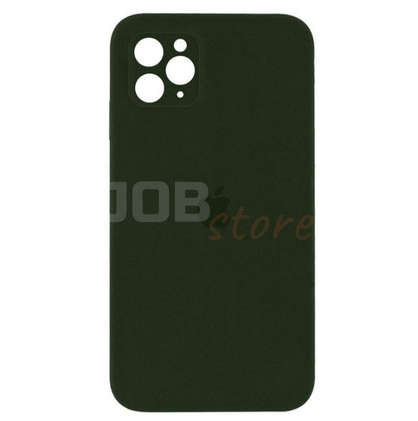 Чохол Silicone Case iPhone 11 Pro Pine Green (Квадратний) 18764 фото