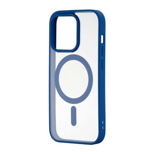Чохол Color Edge with MagSafe iPhone 14 Pro (Navy Blue) 029 фото
