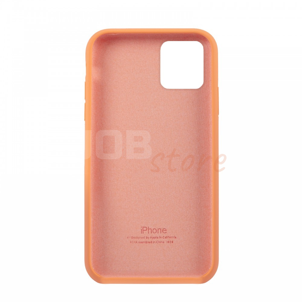 Чохол Silicone Case Full Cover iPhone 11 (Papaya) 05491 фото