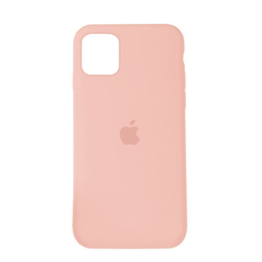 Чохол Silicone Case Full Cover iPhone 11 Pro Max (Pink) 05571 фото