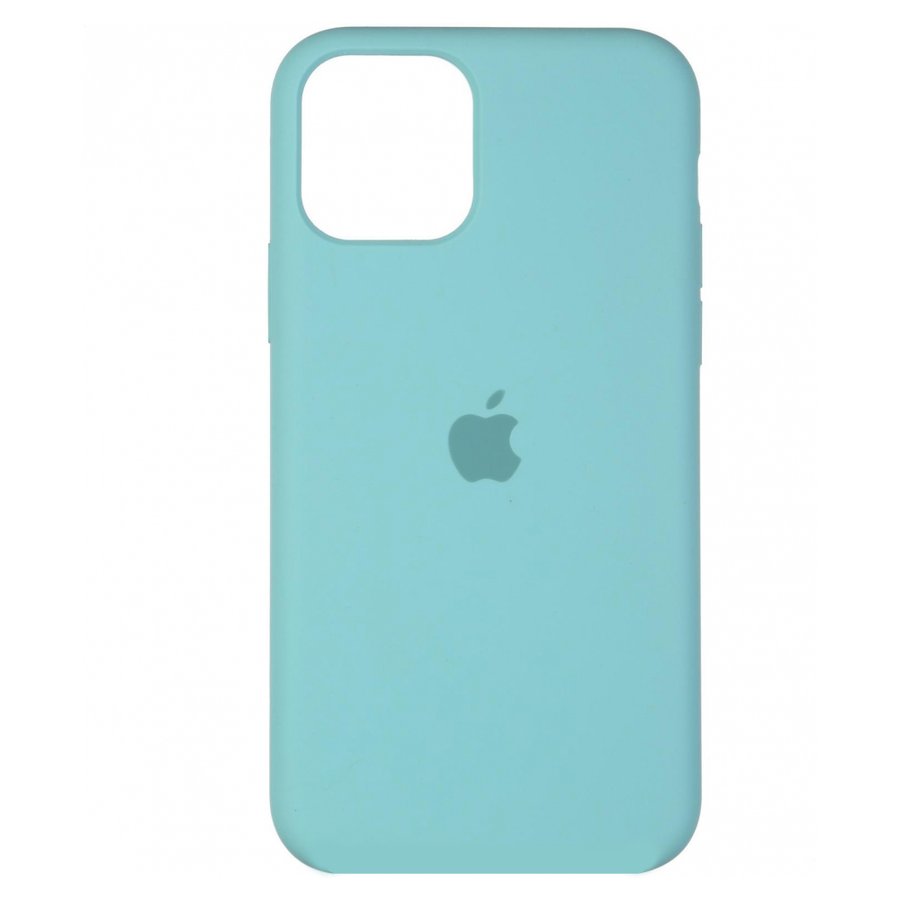 Чохол Silicone Case Full Cover iPhone 11 (Sea Blue) 12959 фото