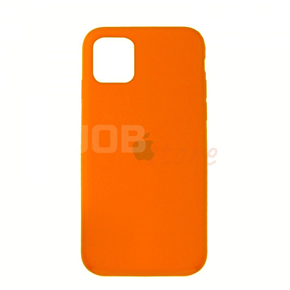 Чохол Silicone Case Full Cover iPhone 11 (Orange) 05448 фото