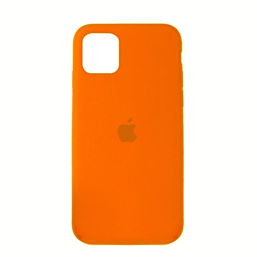 Чохол Silicone Case Full Cover iPhone 11 (Orange) 05448 фото