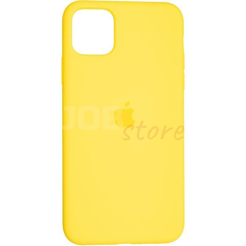 Чохол Silicone Case Full Cover iPhone 11 (Canary Yellow) 12961 фото