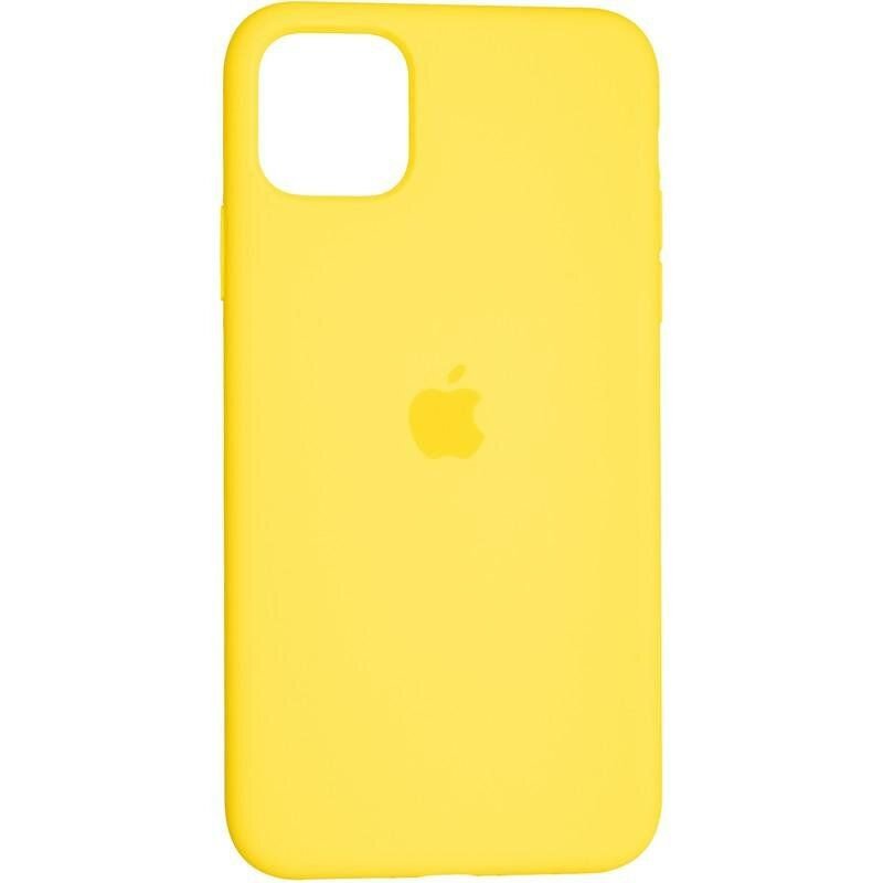 Чохол Silicone Case Full Cover iPhone 11 (Canary Yellow) 12961 фото