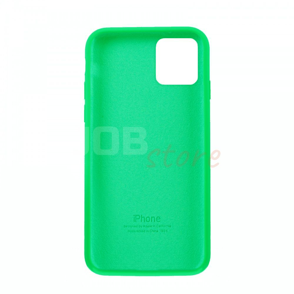 Чохол Silicone Case Full Cover iPhone 11 (Spearmint) 05485 фото