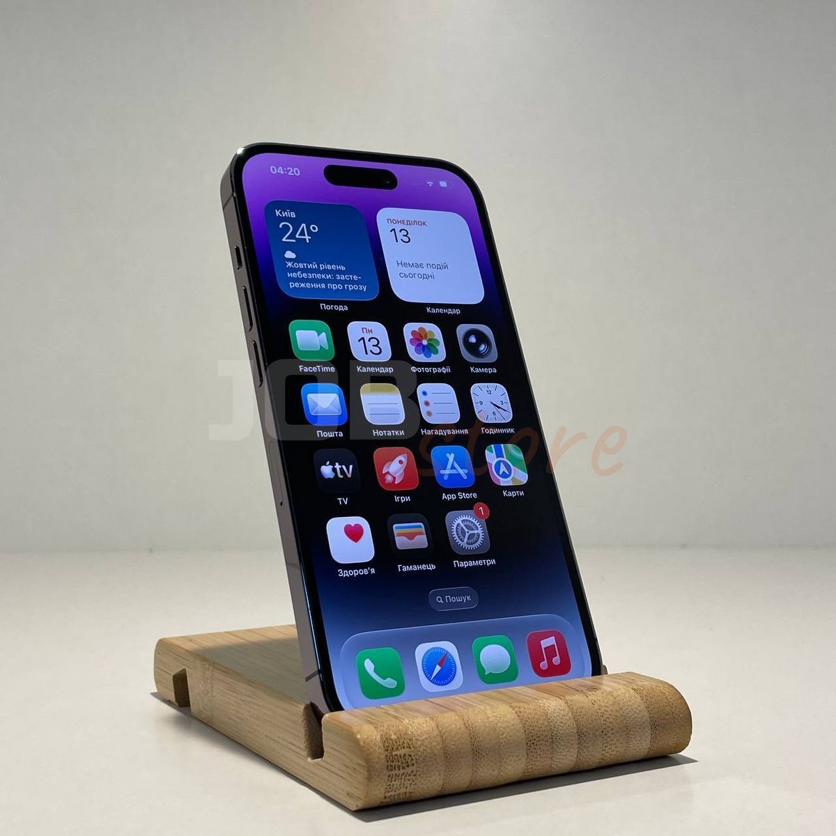 Б/У iPhone 14 Pro 128gb Deep Purple 08220 фото