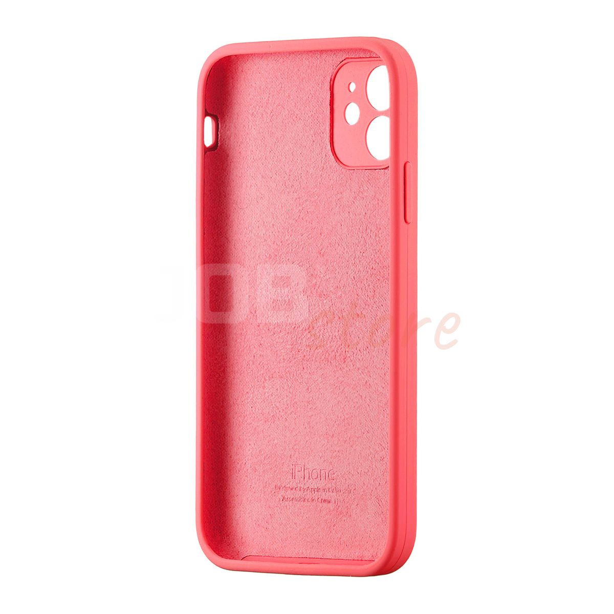 Чохол Silicone Case Square iPhone 11 Pink Peach (Квадратний) 20647 фото