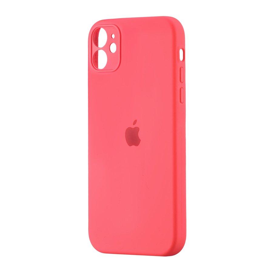 Чохол Silicone Case Square iPhone 11 Pink Peach (Квадратний) 20647 фото