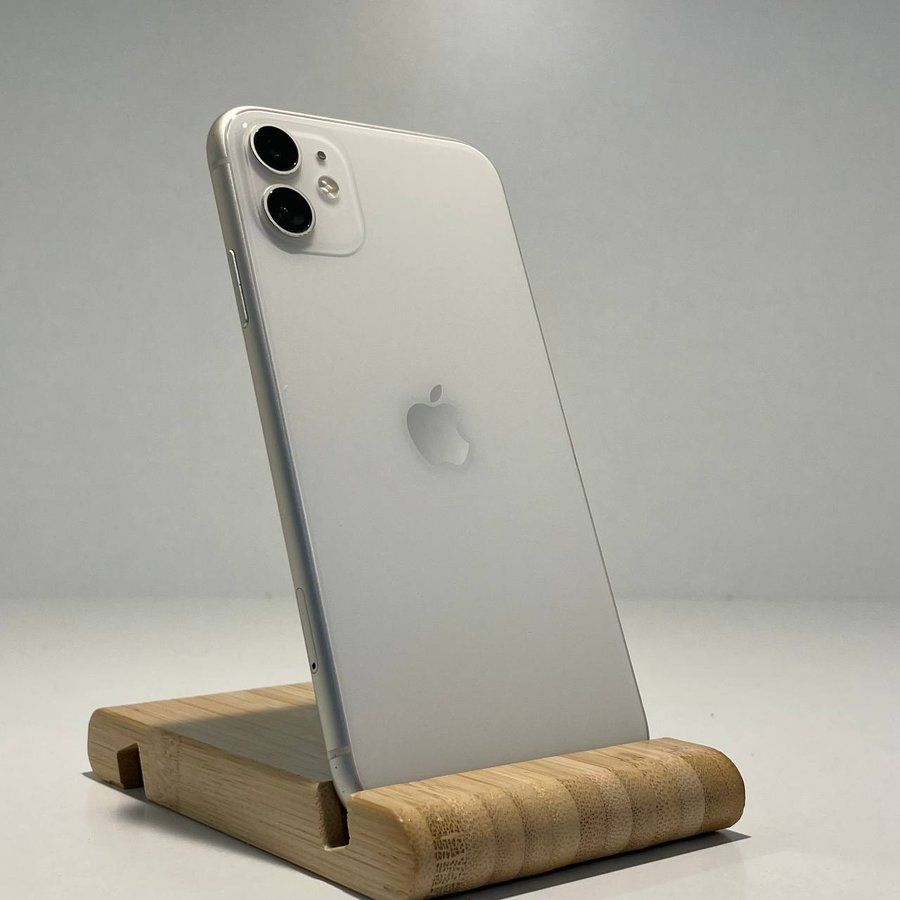 Б/У iPhone 11 128gb White 94005 фото
