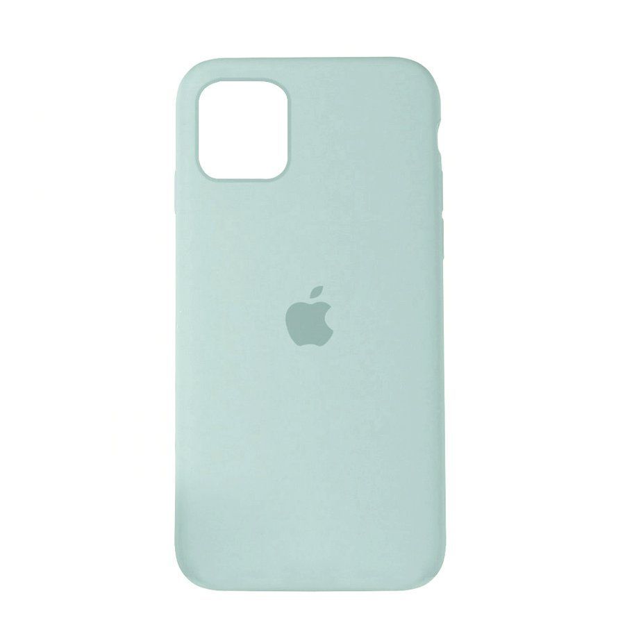 Чохол Silicone Case Full Cover iPhone 11 Pro Max (Mist Blue) 05585 фото