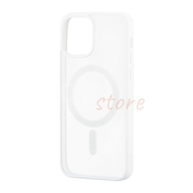 Чохол Color Edge with MagSafe iPhone 12 (White) 018 фото