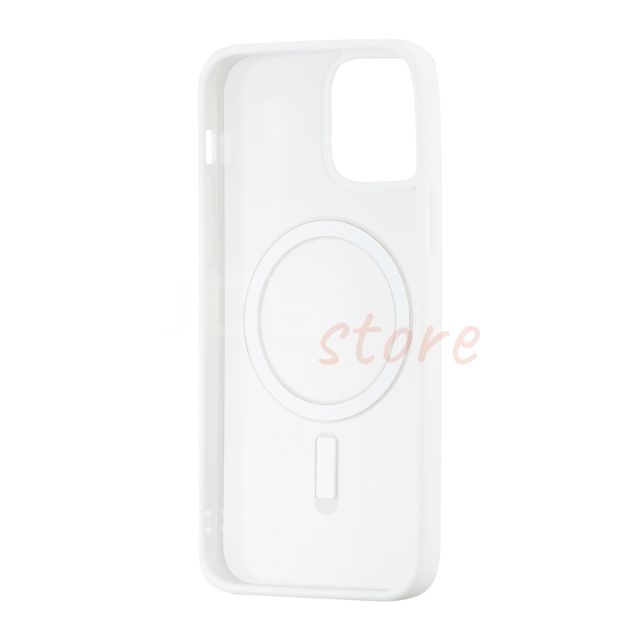 Чохол Color Edge with MagSafe iPhone 12 (White) 018 фото