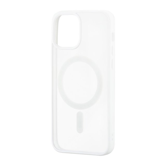 Чохол Color Edge with MagSafe iPhone 12 (White) 018 фото