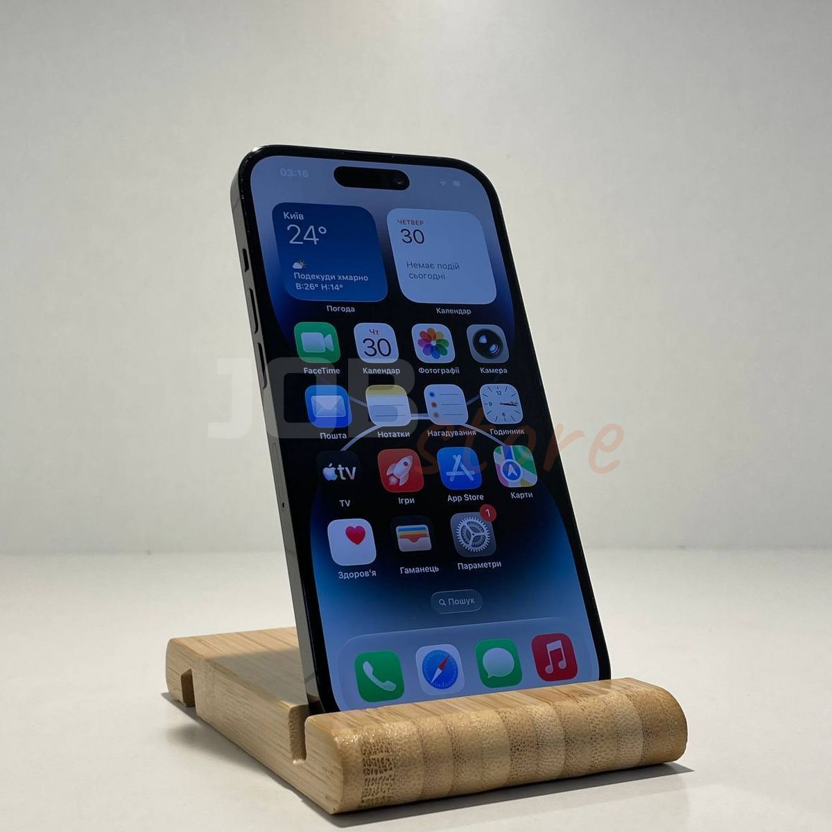 Б/У iPhone 14 Pro 128gb Space Black 65039 фото