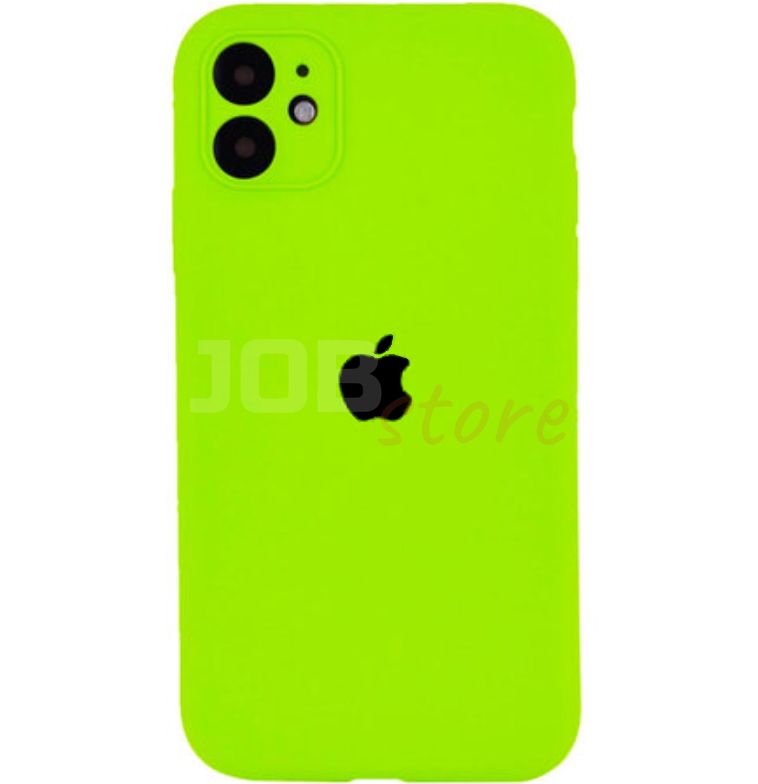 Чохол Silicone Case Square iPhone 11 Green (Квадратний) 18750 фото