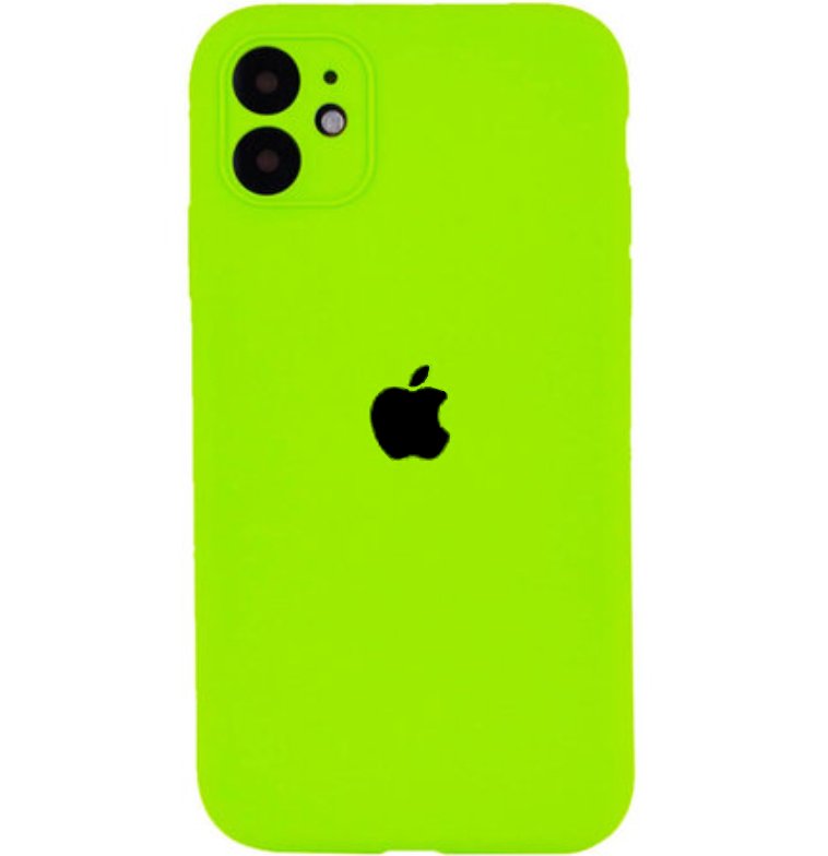 Чохол Silicone Case Square iPhone 11 Green (Квадратний) 18750 фото