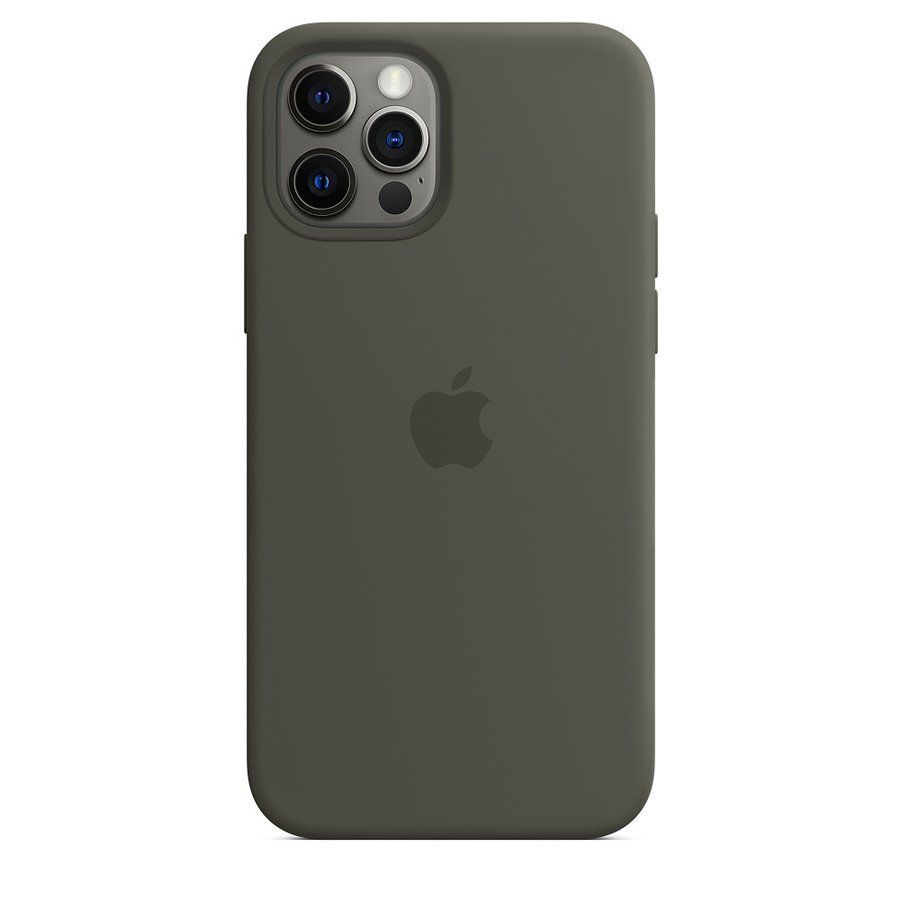 Чохол Silicone Case Full Cover iPhone 11 Pro (Dark Olive) 05537 фото