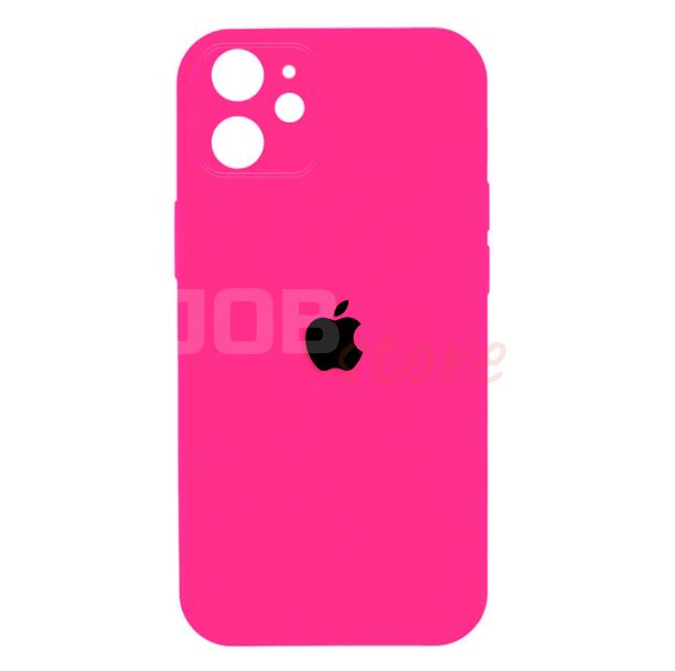 Чохол Silicone Case Square iPhone 11 Shiny Pink (Квадратний) 18749 фото