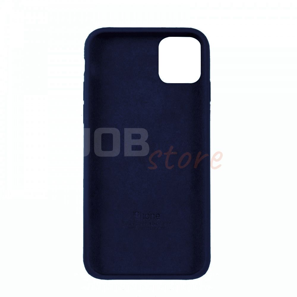 Чохол Silicone Case Full Cover iPhone 11 Pro (Dark Blue) 05499 фото