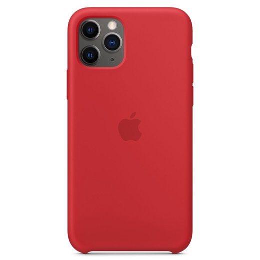 Чохол Apple Silicone Case iPhone 11 Pro (Red) 09211 фото