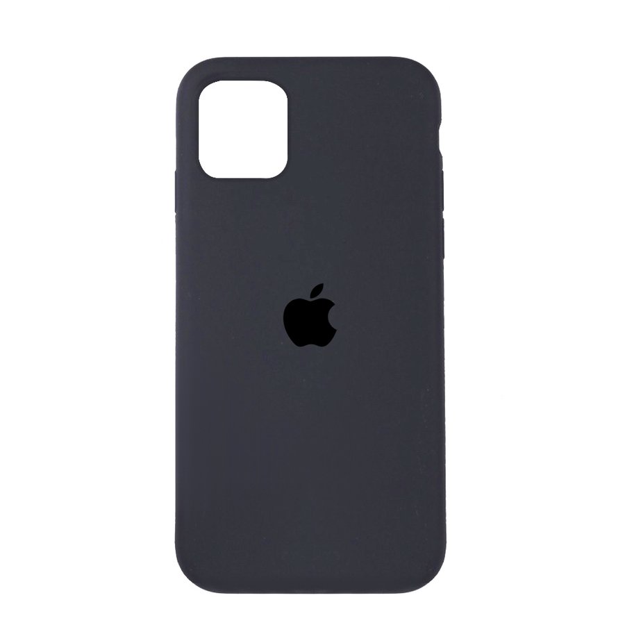 Чохол Silicone Case Full Cover iPhone 11 (Dark Grey) 05450 фото