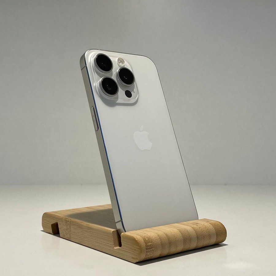 Б/У iPhone 15 Pro 128gb White Titanium 75391 фото