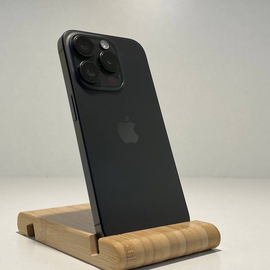 Б/У iPhone 15 Pro 256gb Black Titanium 79626 фото