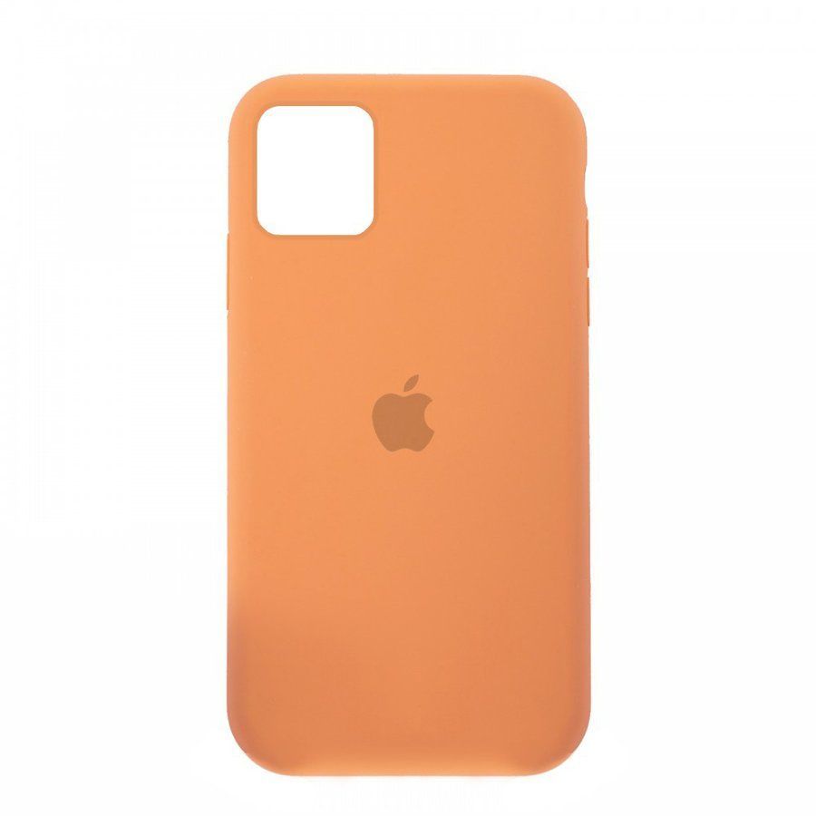 Чохол Silicone Case Full Cover iPhone 11 Pro Max (Papaya) 05615 фото