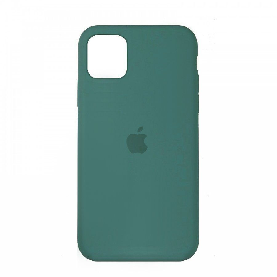Чохол Silicone Case Full Cover iPhone 11 Pro Max (Pine Green) 05768 фото