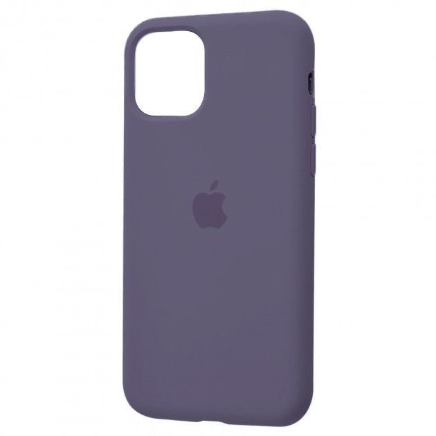 Чохол Silicone Case Full Cover iPhone 11 Pro Max (Lavender Grey) 13263 фото