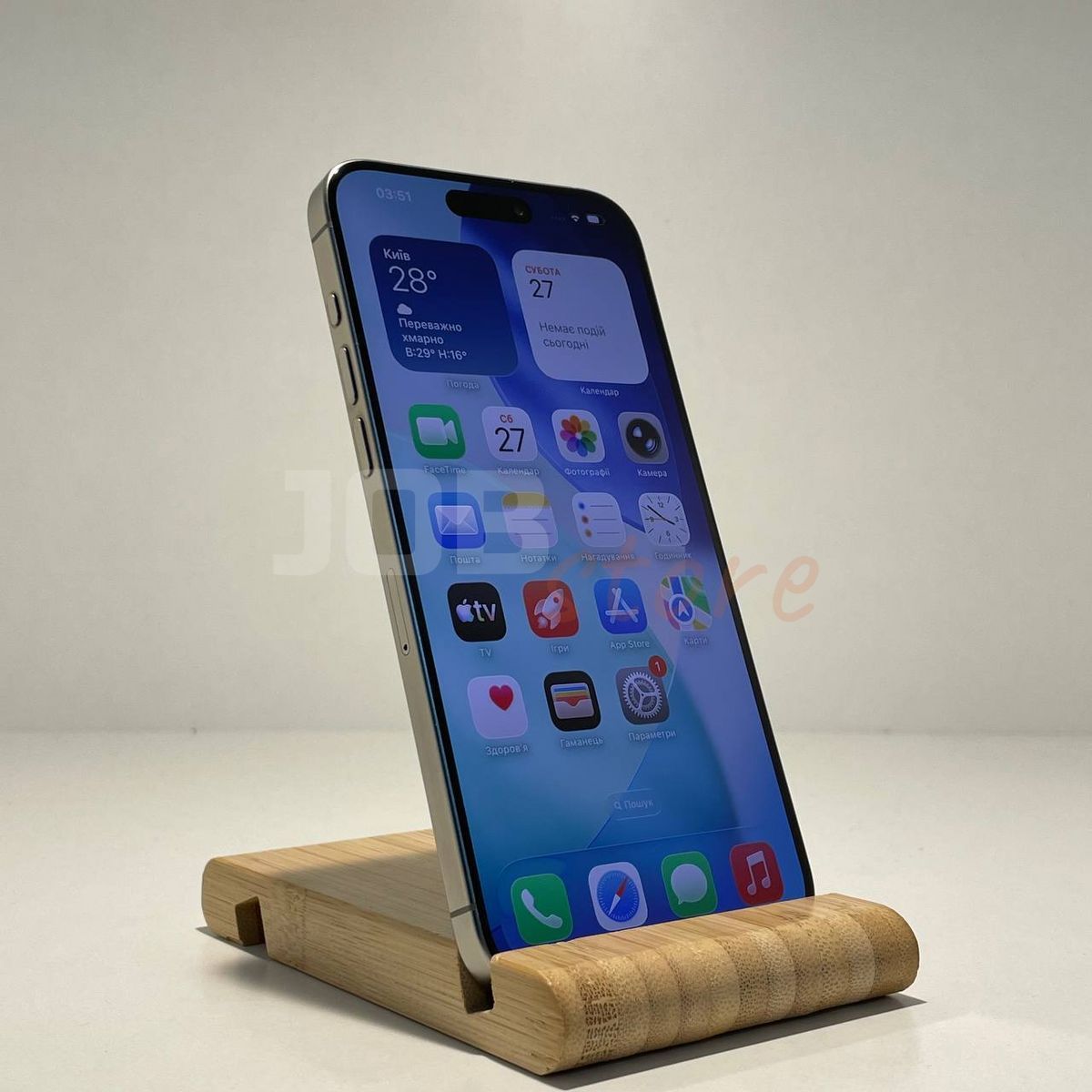 Б/У iPhone 15 Pro Max 256gb Natural Titanium 86895 фото