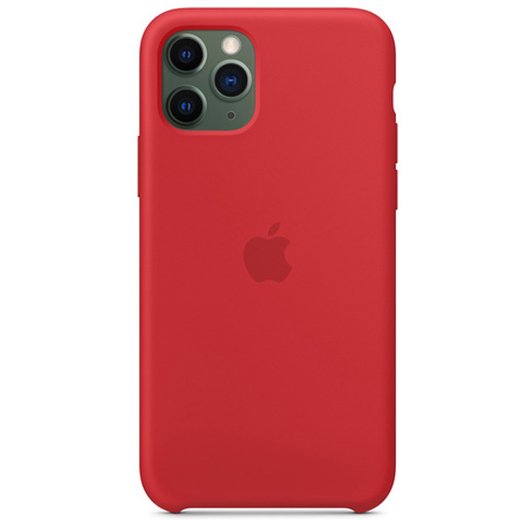 Чохол Apple Silicone Case iPhone 11 Pro Max (Red) 09212 фото