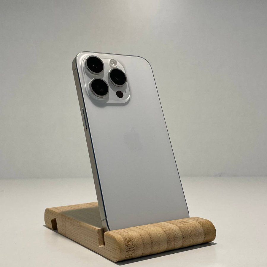 Б/У iPhone 15 Pro 128gb White Titanium 45251 фото